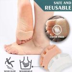 Comfortable Silicone Toe Finger Pads Pair