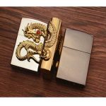 Fancy Zippo style Lighter Refillable