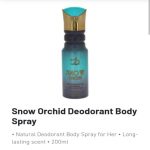 Hemani Snow Orchid Deodorant Body Spray