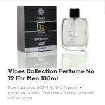 Vibes Collection Perfume No 12 For Men 100ml
