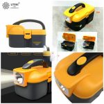 Uteki Multi-Utility Storage Tool Box with LED Torch for Organizing Tools