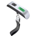 50kg 10g Digital Scale Electronic Balance Pocket Luggage Hanging Scale Suitcase Travel Weighing Scale Baggage Bag