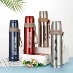 FLENIX Sports Thermosteel Push Lid Hot & Cold Vacuum Flask Water Bottle 750 ml