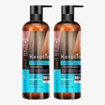 Keratin Nutrition Moisturizing & Smooth Shampoo/Conditioner-900 ml Pack Of 2