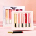 Private Label Makeup Lipstick Private Label Velvet Matte 5 Color Jam Color Lipstick Set matte lipstick cosmetic