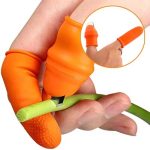 Thumb Cutter / Knife Silicon Thumb Picker Cutting Vegetable & Separator Finger Tools
