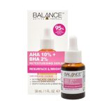Balance Active Formula AHA 10% + BHA 2% Rexturising Serum 30ml