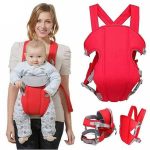 Multifunctional Adjustable Baby Carrier Newbornn Kid Sliing Wraap Front Back Baby Carrier Bag
