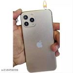 STAR MAGIC Carbon Steel iPhone Shape Refillable Cigarette Lighter