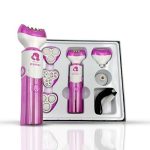 6 in 1 Rechargeable Electric Female Epilator  KEMEI KM-2192