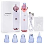 Blackhead Remover Pore Vacuum Cleaner Electric Blackhead Vacuum Extractor Pore Cleaner Comedone Whitehead Remover Kit