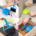 Mini Hand Broom and Dustpan Cleaning Tool for Desk, Car and Animal Waste