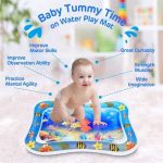 kids Inflatable Tummy time Premium Water mat Infants and Toddlers is The Perfect Fun time Play