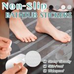 Bathtub Stickers Non-Slip,Safety Shower Treads Strips,Gritty Textured Slip-Resistant Treads 5pcs