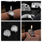 FITUP Wrist watch rocking lighter useful butane Pocket Lighter