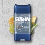 Gillette Antiperspirant Deodorant for Men, Clear Gel, Clear Shield, 75ml