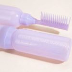 Hair Oil And Hair Dyeing Coloring Applicator Bottle With Comb