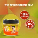 Set Wet Styling Hair Gel for Men - Sport Extreme, 250gm | Extreme Hold, High Shine