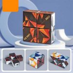 3D Magic Cube, 2 in 1 Starry Sky Infinity Cube Speed Cube