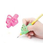 Children Pencil Holder Tools Silicone Two Finger Ergonomic Posture Correction Tools