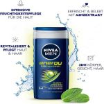 NIVEA MEN SHOWER GEL ENERGY FRESH EFFECT 3IN1 250 ML