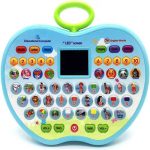 Jack Royal Educational Computer Toy for Kids Apple Shape Electronic Baby Laptop Toy for Children