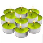 Pack Of 10 Romantic Floating Tea Light Sweet Scented Wax Candles