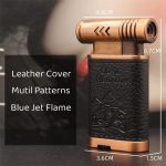 Torch Lighter Refillable Fancy Jet Flame Butane Lighters
