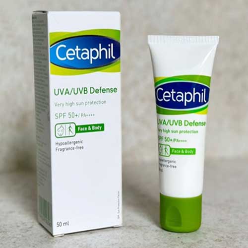Cetaphil UVBUVA Defence SPF 50 Sunscreen 50 ml12