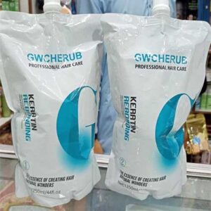 GWCHERUB Professional Hair Straightner Keratin Set Pack of 2 Pouch