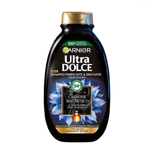 Garnier Ultra Dolce Shampoo Carbone Magnetico 300ml