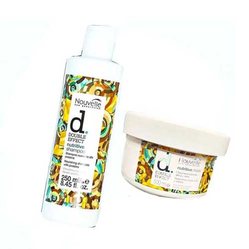 Nouvelle Nutritive Hair Shampoo 250ml and Hair Mask Kit 500ml