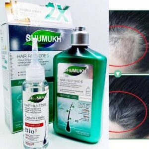 Shumukh 2X Double Effect Hair Shampoo Scalp Serum For Men & Women