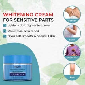 Vince Whitening Cream For Sensitive Parts 50ml for All Type Skin
