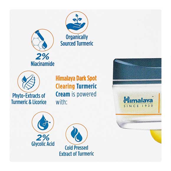 Himalaya Dark Spot Clearing Turmeric Cream 50g
