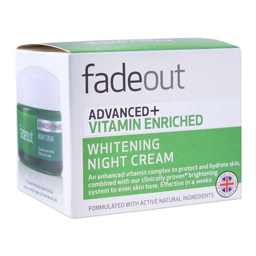 Fade Out Advanced+ Vitamin Enriched Whitening Night Cream 50ml