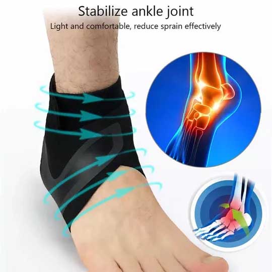 New NAdjustable Sport Ankle Protection Brace for Injury Prevention and Support