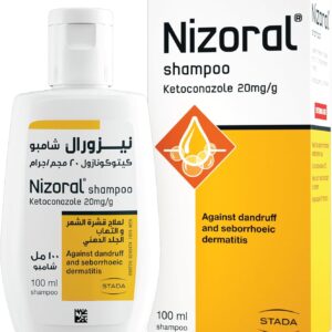 Nizoral 2% Anti-Dandruff Shampoo, 100ml, Medical Treatment with Ketoconazole, Clinically Proven to Treat Dandruff, Flakes & Itching