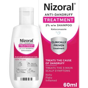 Nizoral Anti-Dandruff Treatment Shampoo 2% 60ml