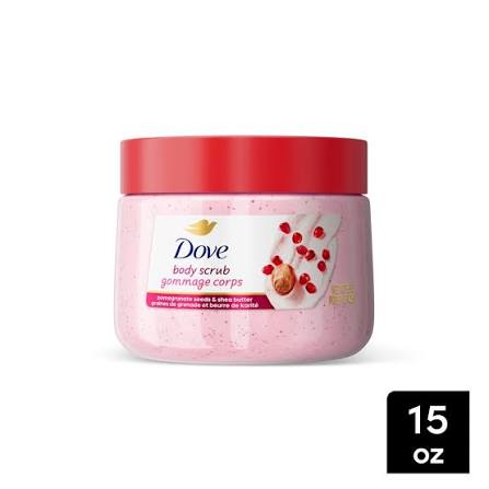 Dove Body Scrub Pomegranate Seeds and Shea Butter 425g