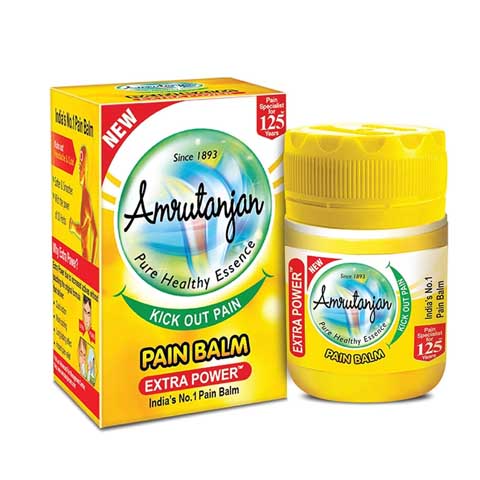 Original Amrutanjan Pain Balm Extra Power 8ml