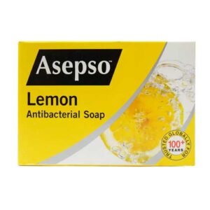 Asepso Lemon Antibacterial Soap 150gm mm