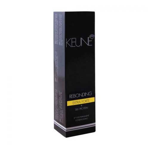 Keune Sleek & Shine Rebonding Extra Forte + Silk Protein Cream With Fixing Balm 85ml1